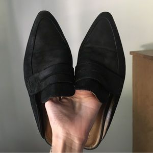 FRYE Ellie Pointed Toe Slip On Mules Size 11M